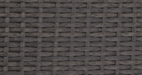 Zestaw Mebli ogrodowych 4w1 Techorattan Brązowy + Narożnik + Stół + 2 Pufy + 15 Poduszek