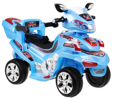 Pojazd B021 Motorek R C Niebieski