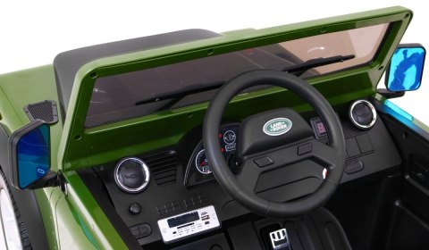 Pojazd Land Rover DEFENDER Zielony Pojazd Land Rover DEFENDER Zielony