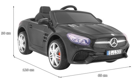 Pojazd Mercedes SL 500 Czarny Pojazd Mercedes SL 500 Czarny