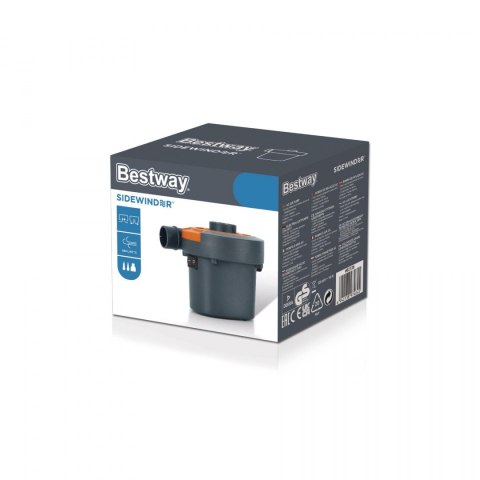 Elektryczna Pompka do akcesoriów dmuchanych BESTWAY 680l/min + 3 Końcówki Elektryczna Pompka do akcesoriów dmuchanych BESTWAY 680l/min + 3 Końcówki