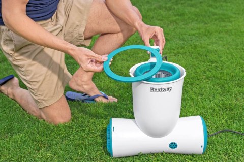 Filtrująca Pompa basenowa ze Skimmerem Skimatic FlowClear 2574l/h BESTWAY + Filtr wymienny