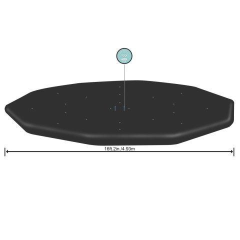 Pokrywa 493cm na Basen stelażowy i panelowy Hydrium 460-488cm/15-16FT BESTWAY