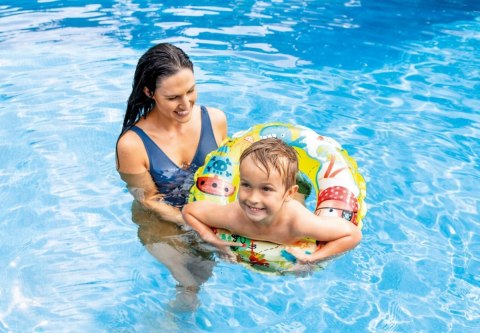 Wesołe kółko dla dzieci 61 cm INTEX Żółte Wesołe kółko dla dzieci 61 cm INTEX Żółte
