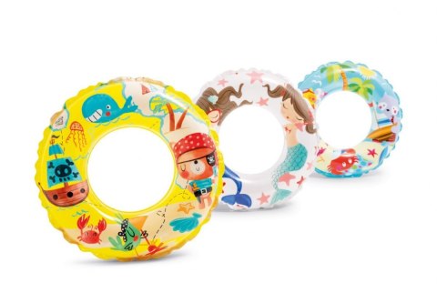 Wesołe kółko dla dzieci 61 cm INTEX Żółte Wesołe kółko dla dzieci 61 cm INTEX Żółte