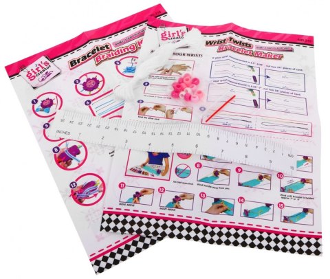 Zestaw do Robienia Bransoletek 2 w 1