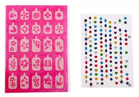 Zestaw do robienia paznokci dla dziewczynki 5+ Suszarka do paznokci Maszynka do brokatu Lakiery 15 el.