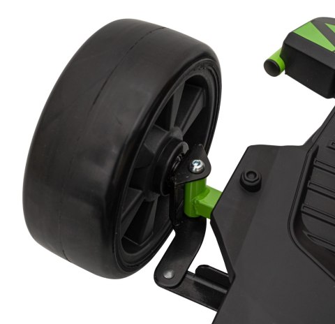 Gokart Fast 3 Drift na akumulator dla dzieci Czarny + Funkcja driftu + Silniki 2x150W + Radio LED + Pasy