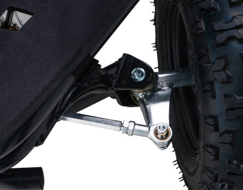 Gokart Fast Dragon na akumulator Zielony 30km/h + Silnik 1000W + Koła pompowane + Regulacja siedzenia + Pasy