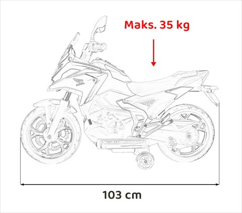 Motor Honda NC750X Różowy