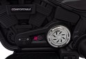 Motorek Chopper FASTER na akumulator dla dzieci Różowy + Radio FM + Panel audio + LED