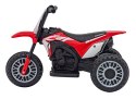 Motorek Cross Honda CRF 450R na akumulator dla dzieci Czerwony + 3 Koła + Gumowy Bieżnik + Klakson