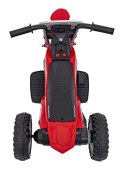 Motorek Cross Honda CRF 450R na akumulator dla dzieci Czerwony + 3 Koła + Gumowy Bieżnik + Klakson