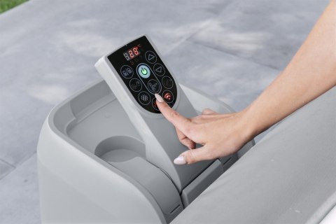 Budapest EnergySense AirJet Lay-Z-Spa Jacuzzi ogrodowe BESTWAY 6-osobowe + Pompa + Pokrywa energooszczędna Budapest EnergySense AirJet Lay-Z-Spa Jacuzzi ogrodowe BESTWAY 6-osobowe + Pompa + Pokrywa energooszczędna