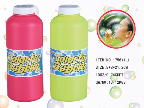 Płyn Do Baniek Mydlanych 1L Z Dozownikiem