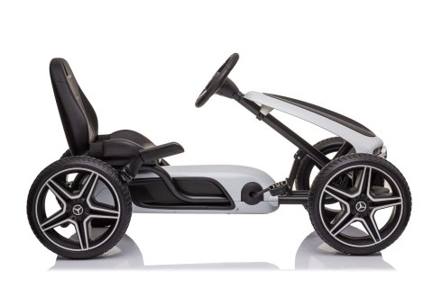 Gokart Mercedes Benz Biały Gokart Mercedes Benz Biały