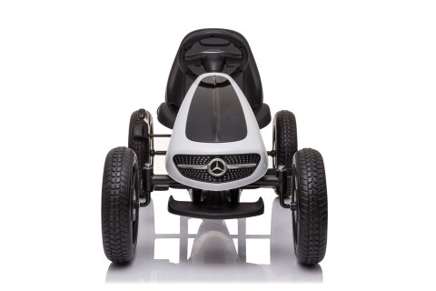 Gokart Mercedes Benz Biały Gokart Mercedes Benz Biały