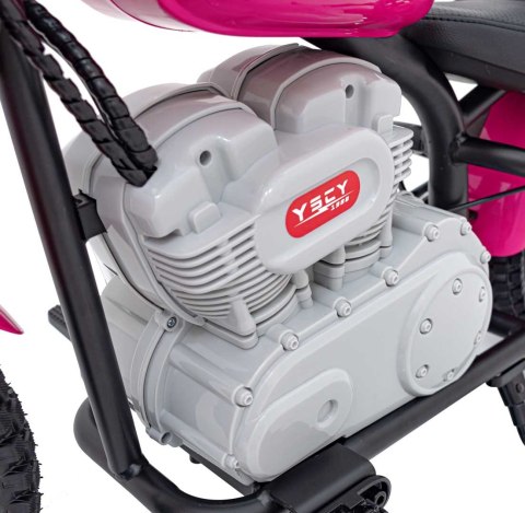 Pojazd Motor SPEED Power Różowy