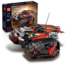 Zestaw Klocków Autko Robot 400el. Czerwony
