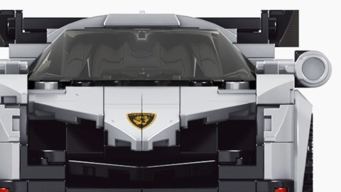 Zestaw Klocków Auto Sportowe 398el. Białe Zestaw Klocków Auto Sportowe 398el. Białe