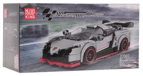 Zestaw Klocków Auto Sportowe 398el. Białe Zestaw Klocków Auto Sportowe 398el. Białe