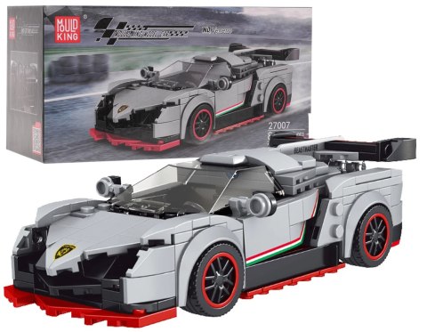 Zestaw Klocków Auto Sportowe 398el. Białe Zestaw Klocków Auto Sportowe 398el. Białe