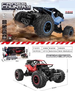 Crawler CROSS COUNTRY 1:14 R/C Niebieski