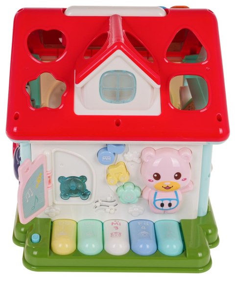 Wielofunkcyjny Interaktywny Domek z Pianinkiem