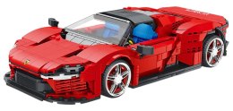 Zestaw Klocków Auto Sportowe Czerwone 1168el.