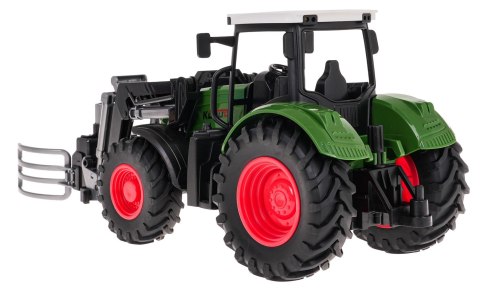 Zielony Traktor z Chwytakiem Zielony Traktor z Chwytakiem