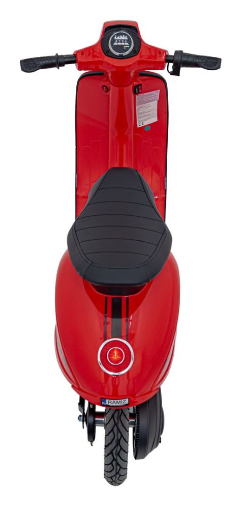 Pojazd Skuter Retro 23 Czerwony