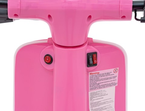 Pojazd Skuter Retro 23 Różowy