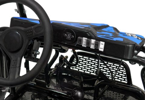 Pojazd BUGGY Spalinowy LUCKY SEVEN LIFT Niebieski