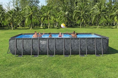 Basen Stelażowy 24FT 732x366x132cm APX 365 BESTWAY Basen Stelażowy 24FT 732x366x132cm APX 365 BESTWAY
