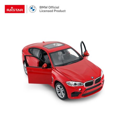 Autko Metalowe 1:24 BMW X6M Czerwone RASTAR Autko Metalowe 1:24 BMW X6M Czerwone RASTAR