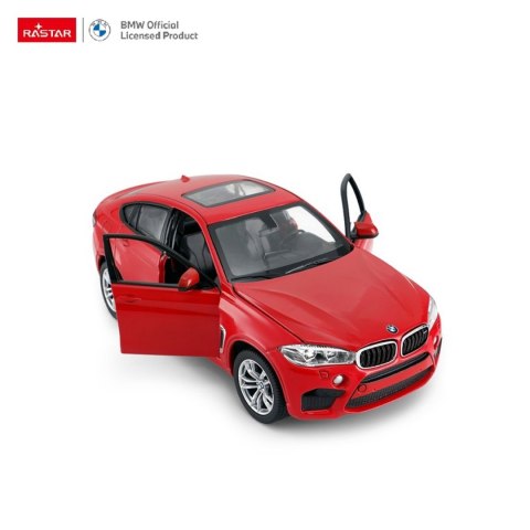 Autko Metalowe 1:24 BMW X6M Czerwone RASTAR Autko Metalowe 1:24 BMW X6M Czerwone RASTAR