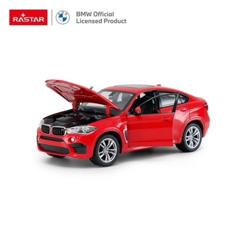 Autko Metalowe 1:24 BMW X6M Czerwone RASTAR Autko Metalowe 1:24 BMW X6M Czerwone RASTAR