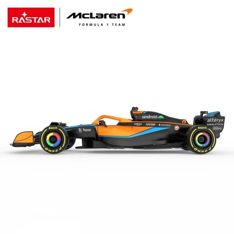 Autko Metalowe 1:24 McLaren F1 MCL36 Pomarańczowe RASTAR Autko Metalowe 1:24 McLaren F1 MCL36 Pomarańczowe RASTAR