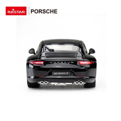 Autko Metalowe 1:24 Porsche 911 Czarne RASTAR