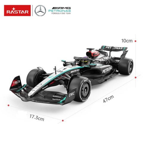 Bolid R/C 1:12 Mercedes-AMG F1 W15 E Performance Czarny RASTAR