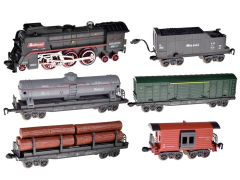 Kolejka elektryczna pociąg 185x99cm dymi paruje efekt dźwiękowy RC0622 Kolejka elektryczna pociąg 185x99cm dymi paruje efekt dźwiękowy RC0622