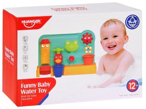 Zabawka do kąpieli do wody panel kołowrotek kurek ZA4657