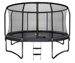 Trampolina Ogrodowa Model Exclusive 435cm/14FT Dla Dzieci Z Wzmacnianą Siatką