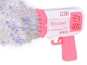 Zestaw Pistolet bańki mydlane światło + płyn dla dzieci ZA4976