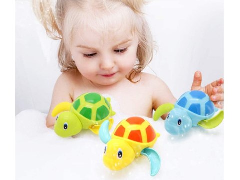 Żółw żółwik pływający nakręcany zabawka do kąpieli ZA5563