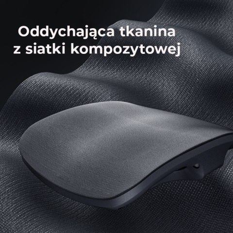 Fotel ergonomiczny gamingowy Angel Furia Black