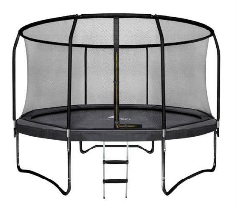 Trampolina Ogrodowa Model Exclusive 252cm/8FT Dla Dzieci Z Wzmacnianą Siatką