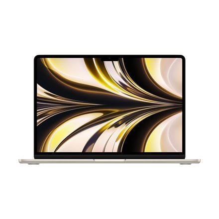 Apple | MacBook Air | Starlight | 13.6 " | IPS | 2560 x 1664 | Apple M2 | 8 GB | SSD 512 GB | Apple M2 10-rdzeniowy GPU | GB | B