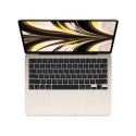 Apple | MacBook Air | Starlight | 13.6 " | IPS | 2560 x 1664 | Apple M2 | 8 GB | SSD 512 GB | Apple M2 10-rdzeniowy GPU | GB | B