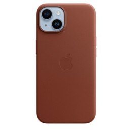 Apple | Pokrowiec na telefon komórkowy - kompatybilny z MagSafe | iPhone 14 | Brązowy